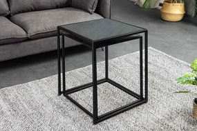Sada konferenčných stolíkov Quillon 45 cm čierna