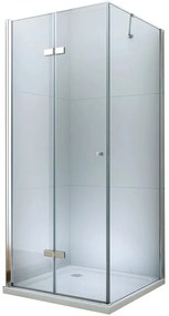 Mexen Lima, sprchovací kút 110 (dvere) x 60 (stena) cm, 6mm číre sklo, chrómový profil, 856-110-060-01-00