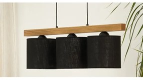 Brilagi - Luster na lanku FOREST 3xE27/15W/230V borovica/čierna