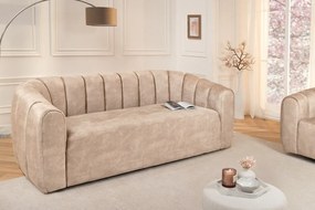 Pohovka BABYLON 200 cm velvet béžová