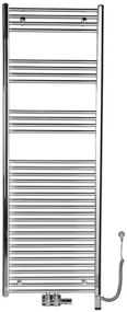 Aqualine Sapho, ALYA vykurovacie teleso rovné 600x1760 mm, stredové pripojenie, chróm, 1145-12