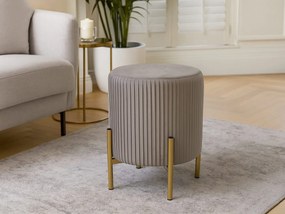 CH Taburetka na nožičkách Star II - sivá