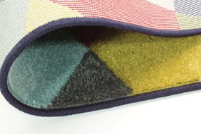 Flair Rugs 160x160 (priemer) kruh Kusový koberec Spectrum Samba Multi kruh, viacfarebná, obývacia izba