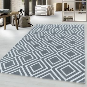 Ayyildiz Kusový koberec COSTA 3525, Sivá Rozmer koberca: 200 x 290 cm