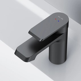 Umývadlová batéria AM.PM Flash FNA02122 jednopáková, čierna