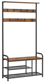 Vešiak na kabáty s botníkom HSR409B01