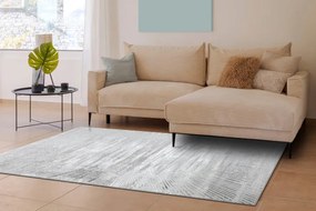 Koberec BLISS Z206AZ256 línie, svetlosivý / sivý