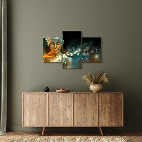Obraz zlatej víly (90x60 cm)