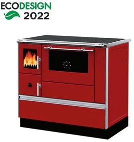 Sporák Dominant 90 červený 7kW pravý