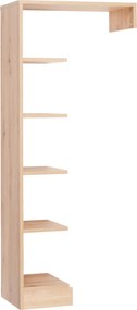 XXXLutz REGÁL DO IZBY PRE BÁBÄTKÁ farba duba, 67/158/33 cm Jimmylee - Izby pre bábätká - 002808020509