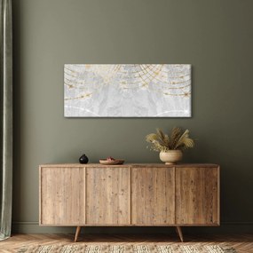 Obraz - Betón s dizajnom (120x50 cm)