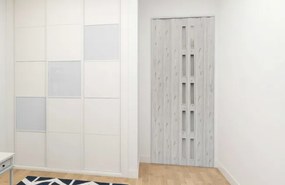 Skladacie dvere 005S ALASKA dub matný 80 cm