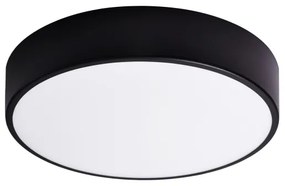 Stropné svietidlo CLEO 3xE27/24W/230V pr. 40 cm čierna