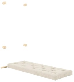 Krémové menčestrové kreslo Hooked – Karup Design