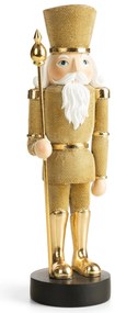 VIANOČNÁ SOŠKA NUTCRACKER 32CM ZLATÁ
