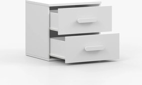 Nočný stolík SMYK - biely (viac variant)