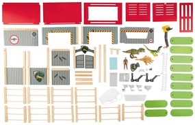 Playtive Drevená konská farma/dinoland ( dinoland)  (100357204)