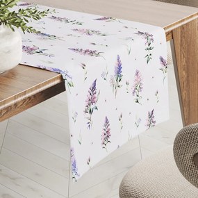 Biante Teflónový behúň na stôl TF-105 Orgovány na bielom 45x120 cm