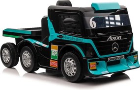 LEAN CARS Elektrické autíčko Mercedes s návesom XMX622B, LCD, modré