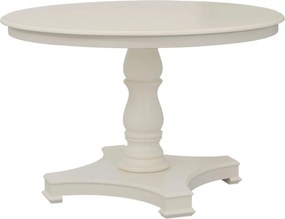 Jedálenský stôl Dijon 120 cm z masívu krémový
