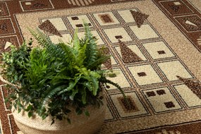 Koberec BCF Morad DETA geometrický, béžový