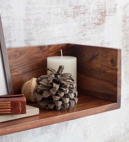 furniture-nabytek.cz - Polička z masívu 150x22 z dreva palisander