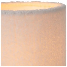 Lucide 10516/01/38 - Stolná lampa WOOLLY 1xE14/40W/230V krémová