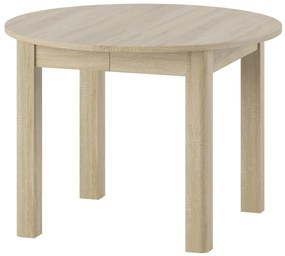 Rozkladací jedálenský stôl Indus 105/240 cm dub sonoma