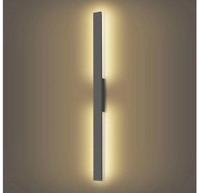 Brilagi - LED vonkajšie nástenné svietidlo LUNA LED/24W/230V 3000K IP65 antracit
