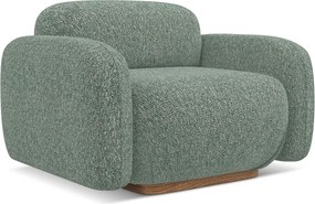 Svetlozelené kreslo Ailani – Makamii