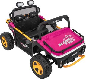 Elektrické autíčko Buggy UTV SPEED ružové