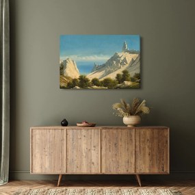 Obraz - Georg Emil Libert, View of Sommerspiret, the Cliffs of Møn, reprodukcia (90x60 cm)