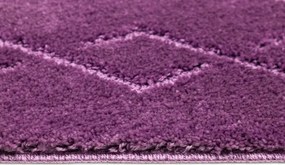 Kúpeľňový koberček MORENO fialový