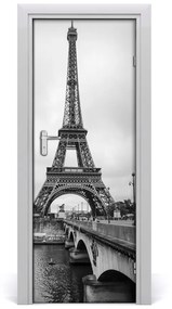 Fototapeta samolepiace na dvere Eiffelova veža 95x205 cm