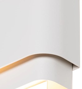 Inteligentné nástenné svietidlo biele 2-svetelné vrátane 2 Wifi G9 - Coen