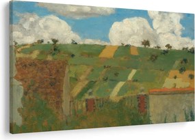 Obraz - Edouard Vuillard, Landscape of the Ile de France, reprodukcia (90x60 cm)