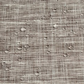 ZÁHRADNÝ VODEODOLNÝ ZÁVES NA PÚTKACH GARDEN 155X240 CM HNEDÁ
