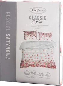 SATÉNOVÉ OBLIEČKY SPRING 01 200X220 CM, 2KS 70X80 CM KVETY