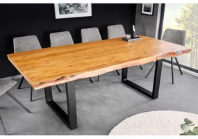 Jedálenský stôl Mammut 43789 200x100cm Masív drevo Acacia  - Komfort-nábytok