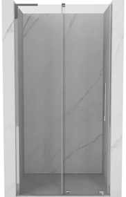 Mexen Velar L, posuvné sprchové dvere do otvoru 120 cm, 8mm číre sklo, chrómová, 871-120-003-01-01