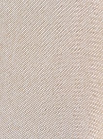 Stolička Foley - látka, drevené nohy orech - Krémová