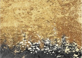 Obraz - Zlatá štruktúra N⁰3 (70x50 cm)