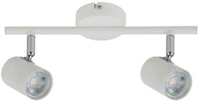 CLX Nástenné / stropné LED moderné bodové svietidlo GUIDO, biele