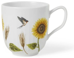 KÄHLER Porcelánový hrnček Hammershøi Summer Sunflower