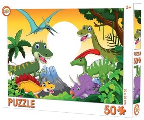 Puzzle Pravek - 50 dielikov