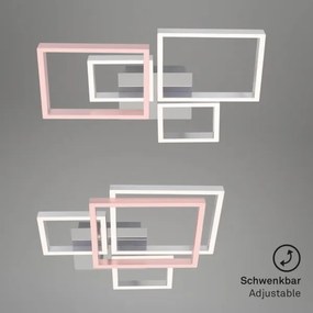 LED Stmievateľné stropné svietidlo LED/42W/230V 3000K matný chróm