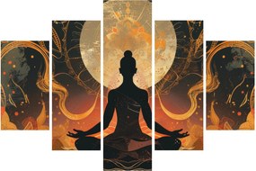 Obraz - Meditácia (150x105 cm)