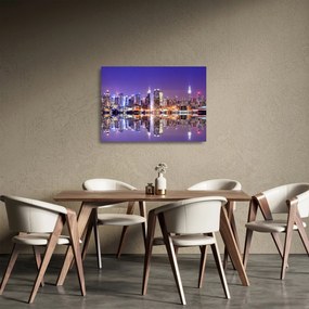 Sklenený obraz Manhattanu (70x50 cm)