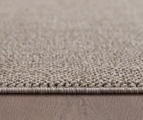 Ayyildiz, Kusový koberec Loom 4300 Brown kruh, 160x160 (priemer) kruh, hnedá, obývacia izba