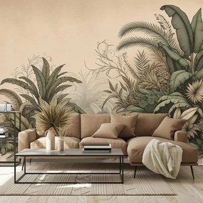 Samolepiaca tapeta prírodná tropická džungľa